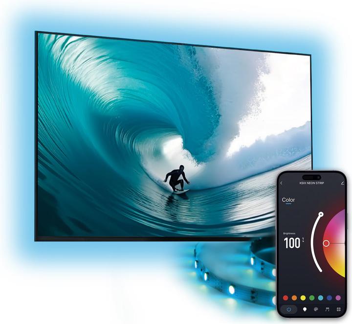 Produktbild KSIX LED-Leisten SmartLED 2 m 480 Lm (200 cm, Indoor)