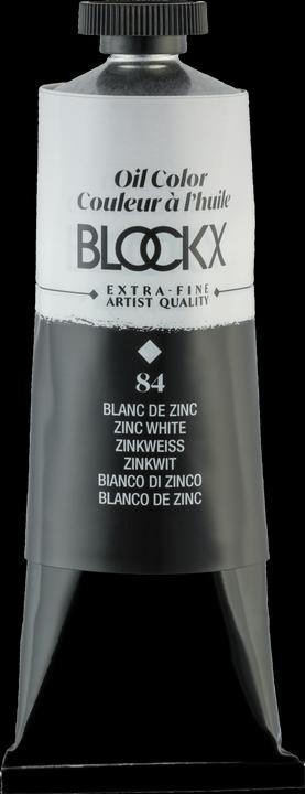 Immagine prodotto BlockX Vernice ad olio extra fine (Zincato bianco, 60 ml)