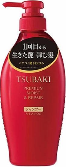 Tsubaki Premium Moist & Repair Shampoo (450 ml, Flüssiges Shampoo)
