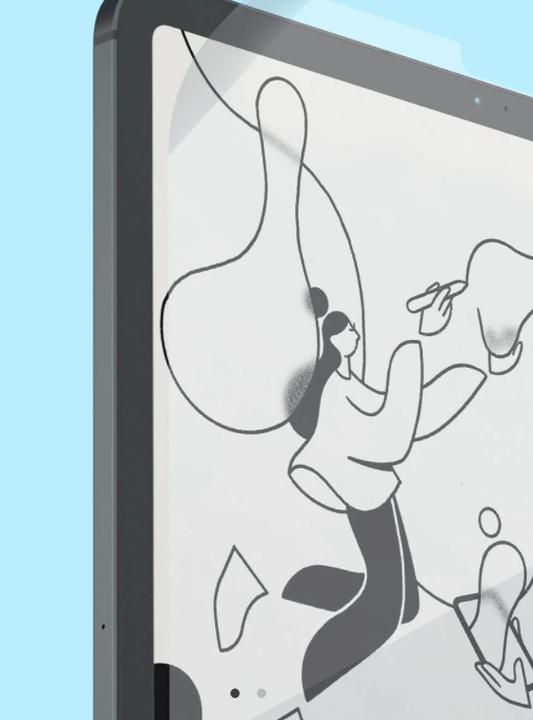 Produktbild Paperlike Displayschutzfolie (2 Stück, iPad 2019 (7. Gen), iPad 2020 (8. Gen))