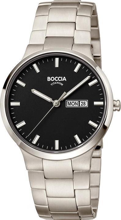 Boccia 3649-03 Herrenuhr Titanium 39mm 5ATM (Analoguhr, 39 mm)