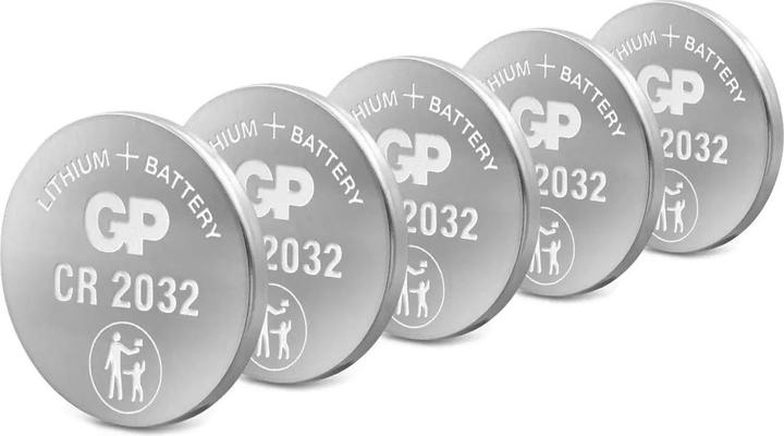 Produktbild GP Batteries Cr2032 (5 Stk., CR2032, 220 mAh)