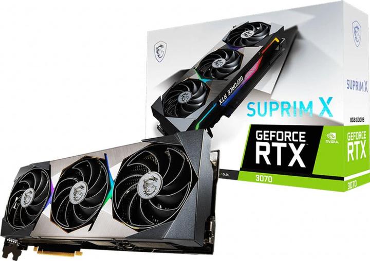 Produktbild MSI GeForce RTX 3070 SUPRIM X 8G LHR (8 GB)