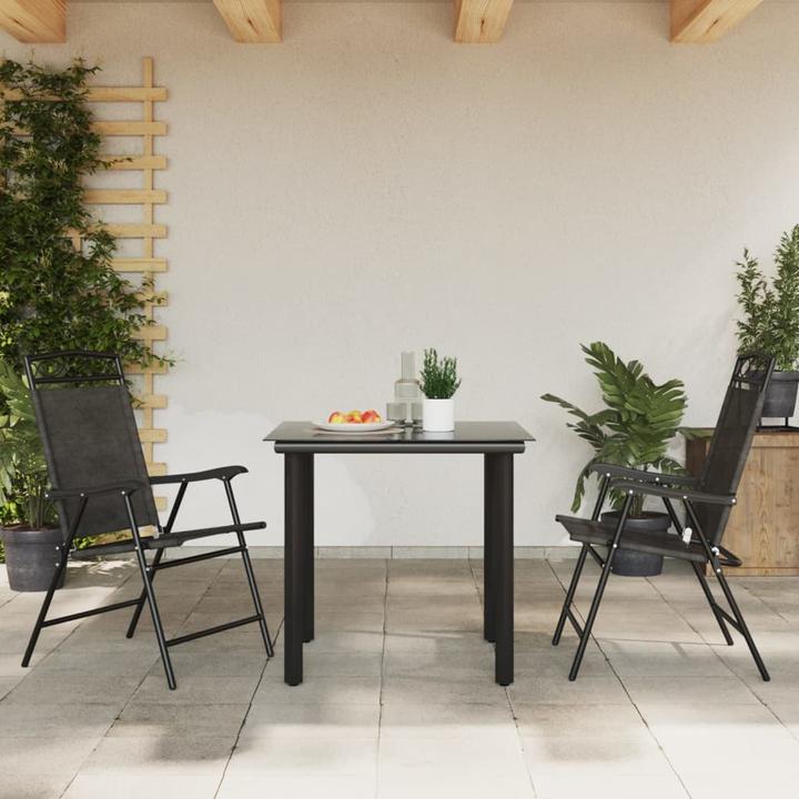 Produktbild VidaXL Klappbare Gartenstühle 2 Stk. und Textilene
