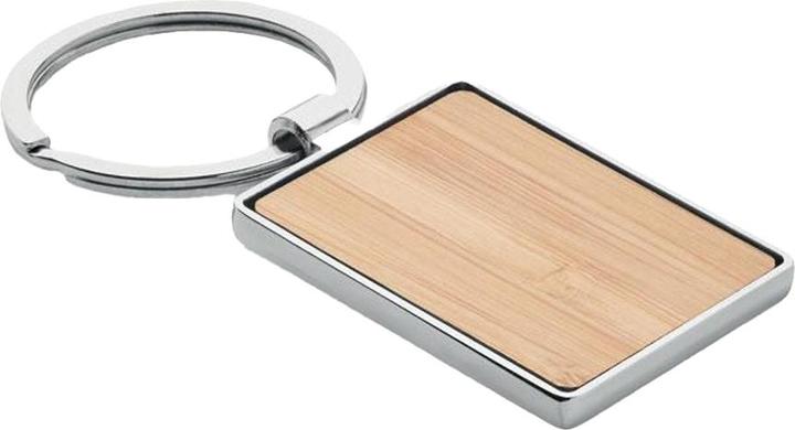 Produktbild MidOcean Bendigo Bambus Schlüsselanhänger Rechteckig