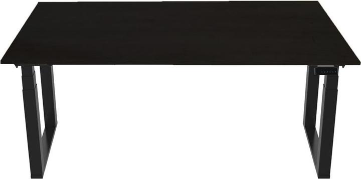 Produktbild Contini höhenverstellbarer Bürotisch 180 x 80 cm schwarz / Gestell schwarz