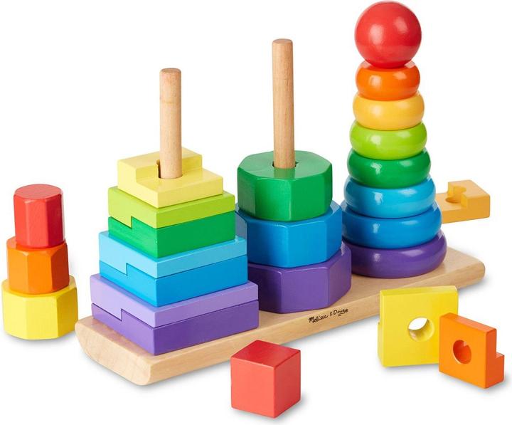 Produktbild Melissa & Doug Geometric Stacker (10567)