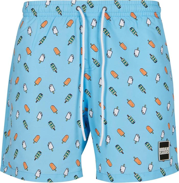 Urban Classics Pattern Swim Shorts