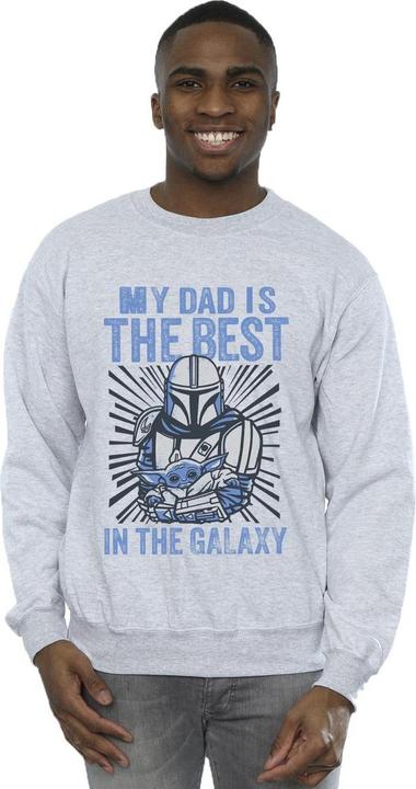 Immagine prodotto Star Wars Mandalorian Best Dad Felpa Uomo (M)