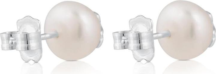Actual product image Tous Earrings made of real pearls with bear 411143500 (Sterling Silver)