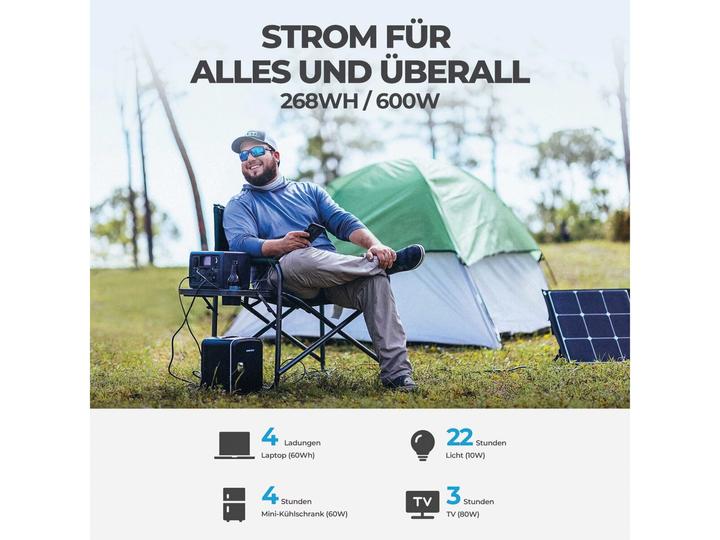 Actual product image Bluetti EB3A (268 Wh, 4.60 kg)