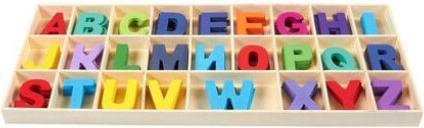 Image du produit Lettres en bois alphabet, 130p.