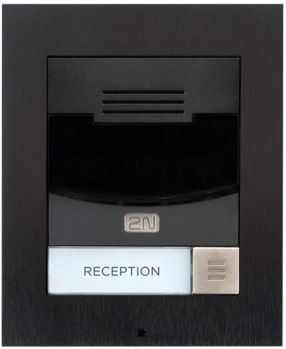 Produktbild 2N IP Türstation IP Solo Aufputz Schwarz (Kabelgebunden, Ethernet)