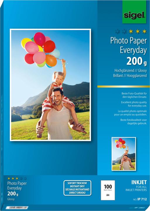 Actual product image Sigel Inkjet Everyday (200 g/m², A4, 100 x)