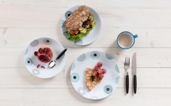 Produktbild Berger Deep Sea Melamin Geschirr-Set 16 teilig