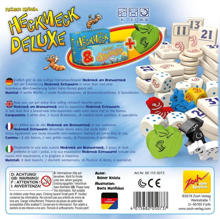 Immagine prodotto Zoch Heckmeck Deluxe (Tedesco, Inglese, Francese)