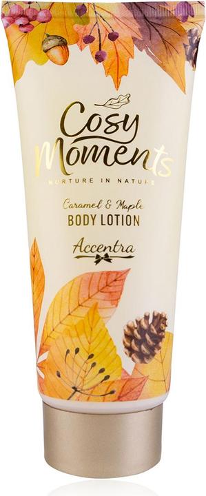 Accentra Bodylotion COSY MOMENTS, Duft: Caramel & Maple (Körperlotion, 200 ml)