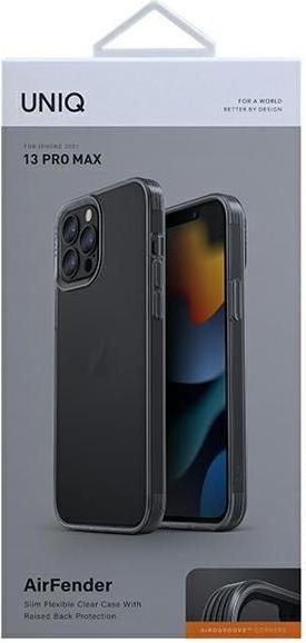 Actual product image Uniq Unique case Air Fender iPhone 13 Pro Max 6.7 quot gray (Apple iPhone 13 Pro Max)