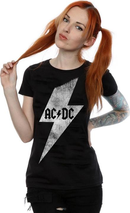 Produktbild AC/DC Lightning Bolt TShirt aus Baumwolle (M)