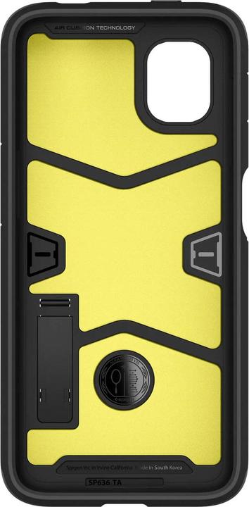 Actual product image Spigen TOUGH ARMOR GALAXY XCOVER 6 PRO Black (Samsung Galaxy XCover 6 Pro)