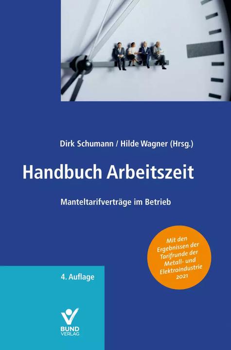 Produktbild Handbuch Arbeitszeit (Deutsch, Hilde Wagner, Dirk Schumann, 2022)