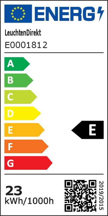 Energie-Label Leuchten Direkt Mario (575 lm)