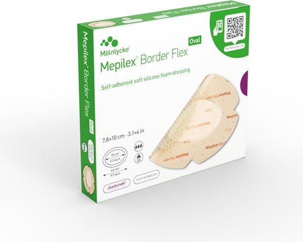 Image du produit Mepilex Border Flex Oval 7.8x10cm (5 x)