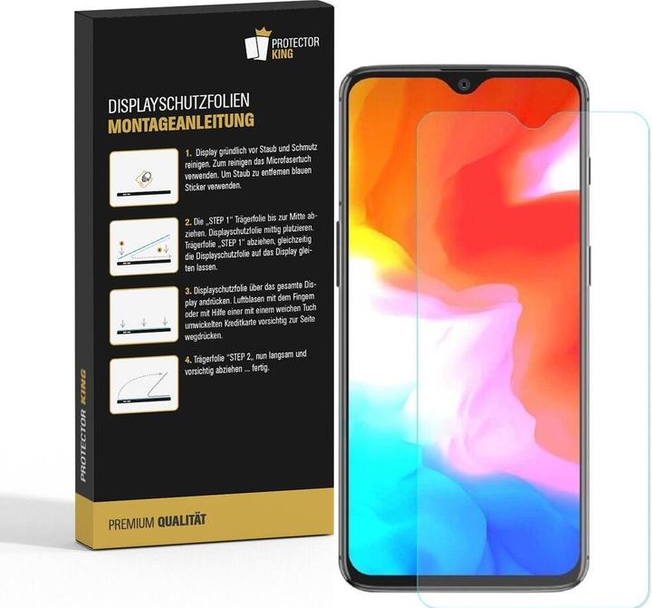 Actual product image Protectorking 6x Premium screen protector 3D CLEAR (6 Piece, OnePlus 6T)