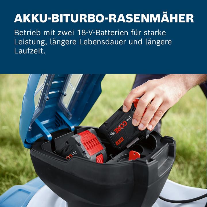 Actual product image Bosch Professional Cordless lawn mower (Rechargeable battery operated)