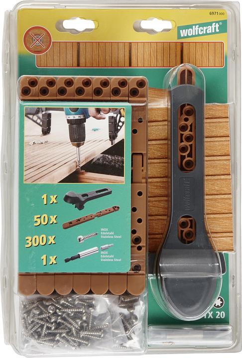Actual product image wolfcraft Starter set concealed screwing (353 x)