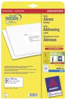 Produktbild Avery Adress-Etiketten
