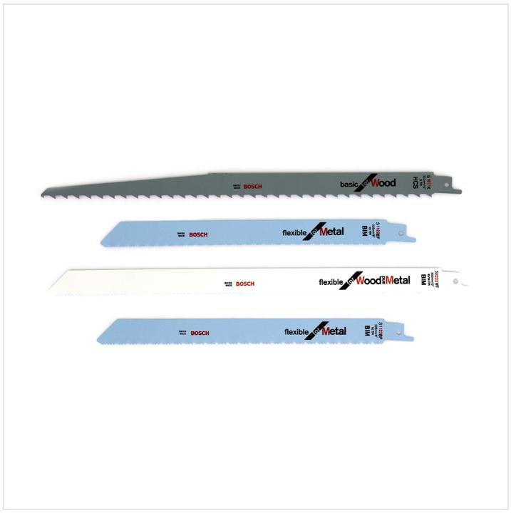 Produktbild Bosch Professional Zubehör 20-tlg. Säbelsägeblatt-Set, ToughBox für Wood and Metal