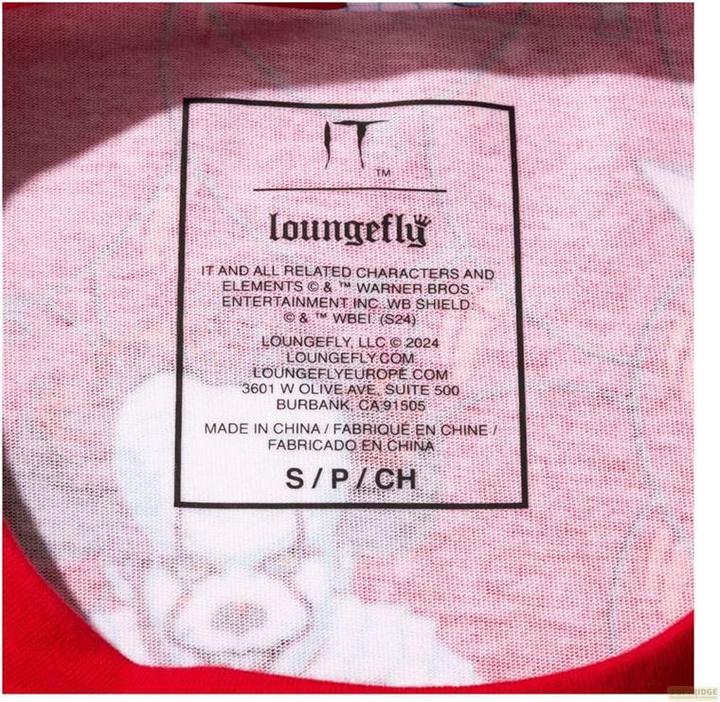 Produktbild Loungefly ES by Tee T-Shirt Unisex Pennywise Grösse L (L)