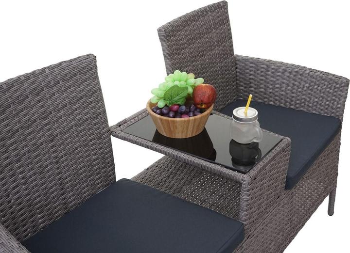 Immagine prodotto Outsunny Panchina da giardino con tavolo