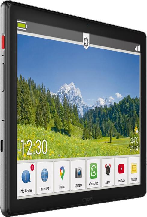 Produktbild Emporia Tab1 (4G, 10.10", 32 GB, Black)