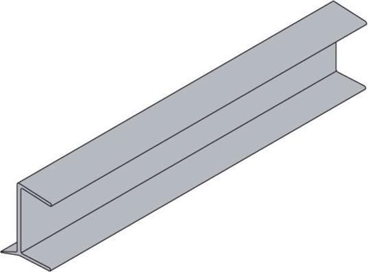 Immagine prodotto Hettich Abdichtprofil 2000 mm fr 16mm Sockel, transparent (1 pz.)