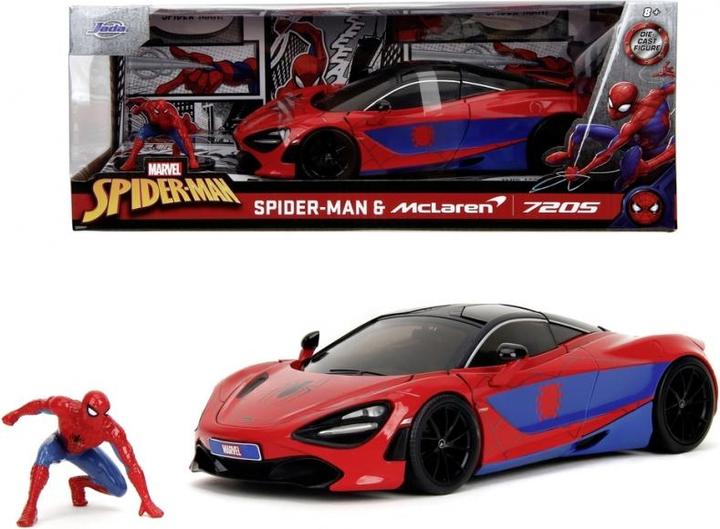 Image du produit Jada Marvel Spider-Man McLaren 720S 1:24
