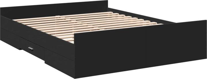 Actual product image VidaXL Bed frame with drawers (150 x 200 cm)