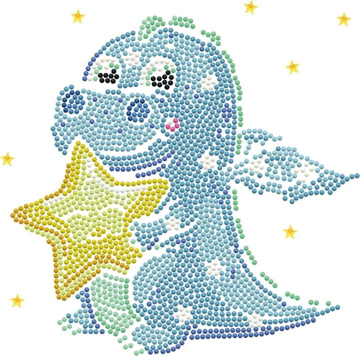 Actual product image Diamond Dotz Diamond Painting Good Night Dragon