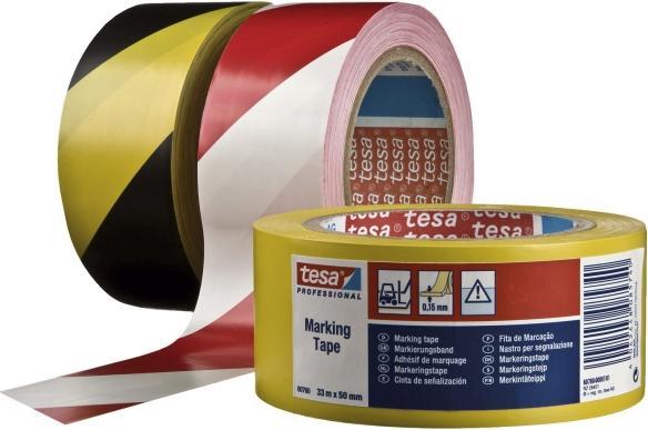Produktbild tesa ® Markierungsband 33m:50mm gelb (50 mm)