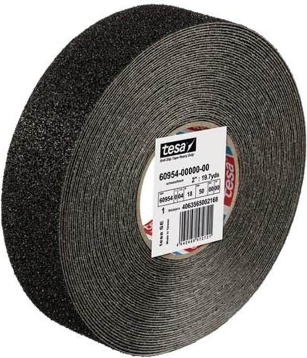 Actual product image tesa Anti-Rutsch Klebeband extra stark,18x50mm, schwarz (50 mm)
