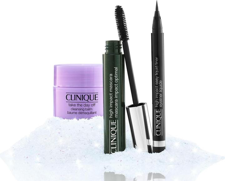 Clinique High Impact Favorites Eye Makeup Set (Schwarz)