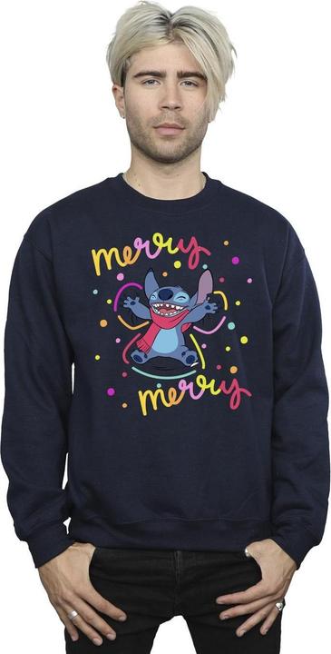 Image du produit Disney - Sweat LILO & STITCH MERRY RAINBOW - Homme (5XL)