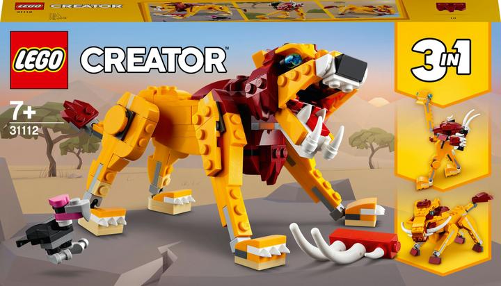 Produktbild LEGO Wilder Löwe (31112, LEGO Creator 3-in-1)