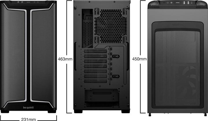 Produktbild be quiet! Pure Base 501 DX (mATX, ATX, Mini-ATX)