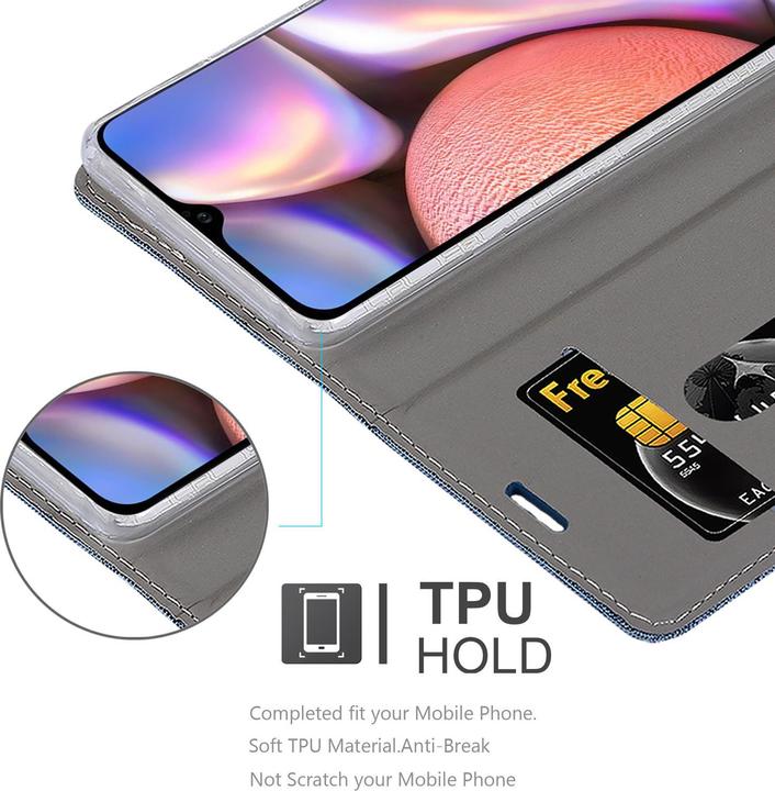 Actual product image Cadorabo Book Jeans Optics Cover (Samsung Galaxy A10s)