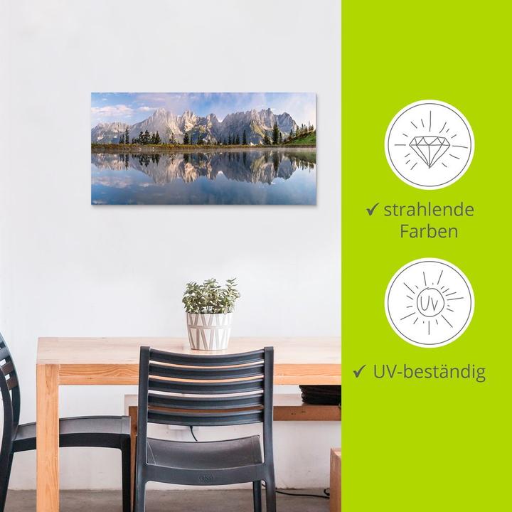Actual product image Artland Wilder Kaiser in Tyrol U3VB (150 x 75 cm)