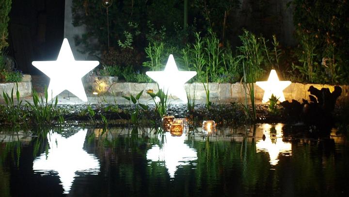 Produktbild 8 seasons design Shining Star Solar Gartenleuchte (410 lm, E27, IP44)