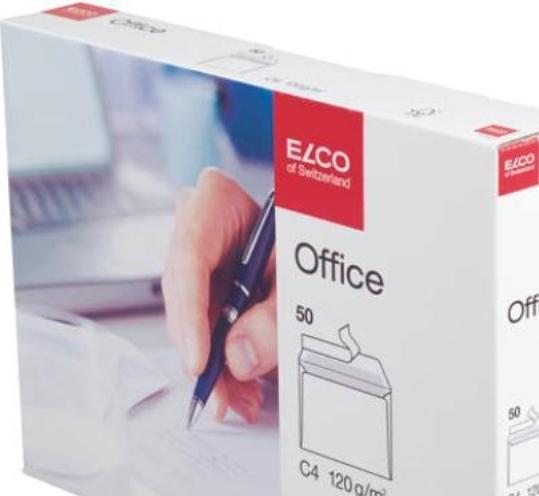 Produktbild Elco Couvert Office, ohne Fenster (C4, 50 x)