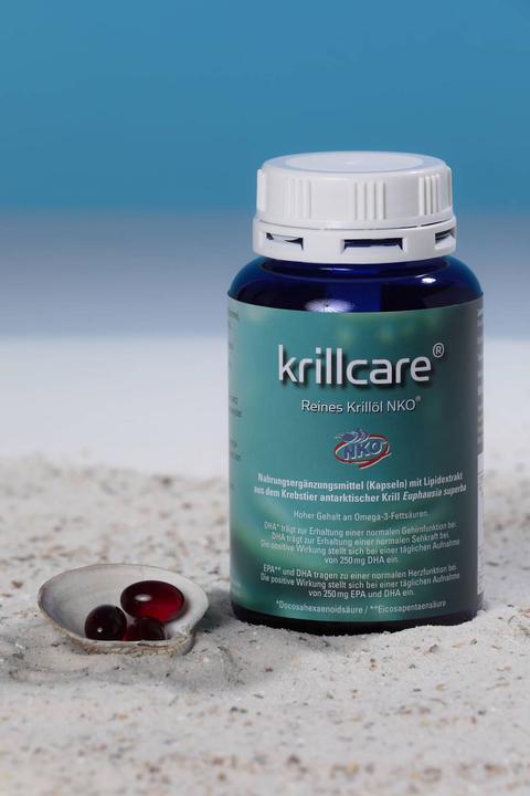 Produktbild Krillcare Krill Oil 500 mg NKO90 (90 Stück, Kapseln, 90 g)